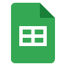 Google E-Tablolar program simgesi